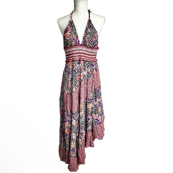 Free People Gabriela Maxi Dress Women Size Medium - Picture 3 of 9